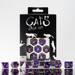 Набір кубиків Q Workshop CATS Purrito Dice Set зображення 1