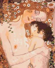 Картина по номерам: Мама и ребенок. Густав Климт фото 1