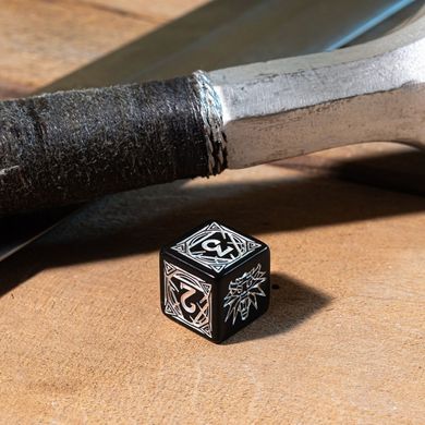 Набір кубиків Q Workshop The Witcher Dice Set. Geralt - Silver Sword зображення 5