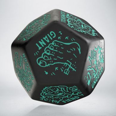 Кубик Monster Generator Die: Black&Turquise фото 2