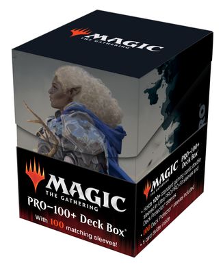 Коробочка для карт Ultra Pro Commander Adventures in the Forgotten Realms PRO 100+ Deck Box and 100ct sleeves V4 фото 1