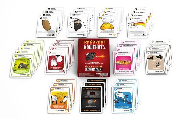 Вибухові кошенята: Бери та Грай (Exploding Kittens: Grab & Game) зображення 3