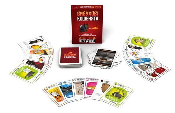 Вибухові кошенята: Бери та Грай (Exploding Kittens: Grab & Game) зображення 2