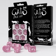 Набір кубиків Q Workshop Cats Dice Set: Daisy зображення 1