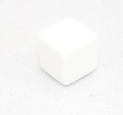 Кубик Blank 6-sided dice 15mm зображення 1