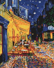 Картина за номерами: Нічне кафе в Арлі. Ван Гог зображення 1
