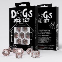 Набір кубиків Q Workshop DOGS Dice Set: Bubbles зображення 1