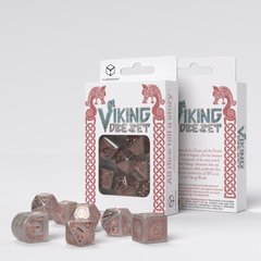 Набір кубиків Q Workshop Viking Modern Niflheim Dice Set зображення 1