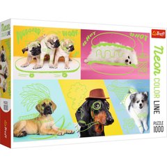 Пазл Neon Color Line - Відпадні собаки 1000 ел. зображення 1