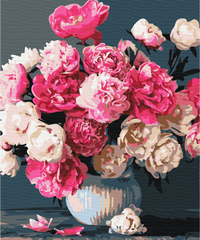 Картина по номерам: Букет розовых радостей фото 1