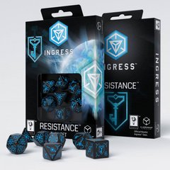 Настольная игра Набор кубиков Q Workshop Ingress Resistance Dice Set 1