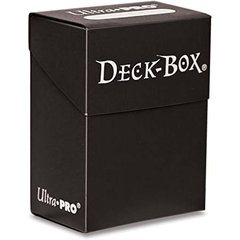 Коробочка для карт Ultra Pro Deck Box Solid - Black фото 1