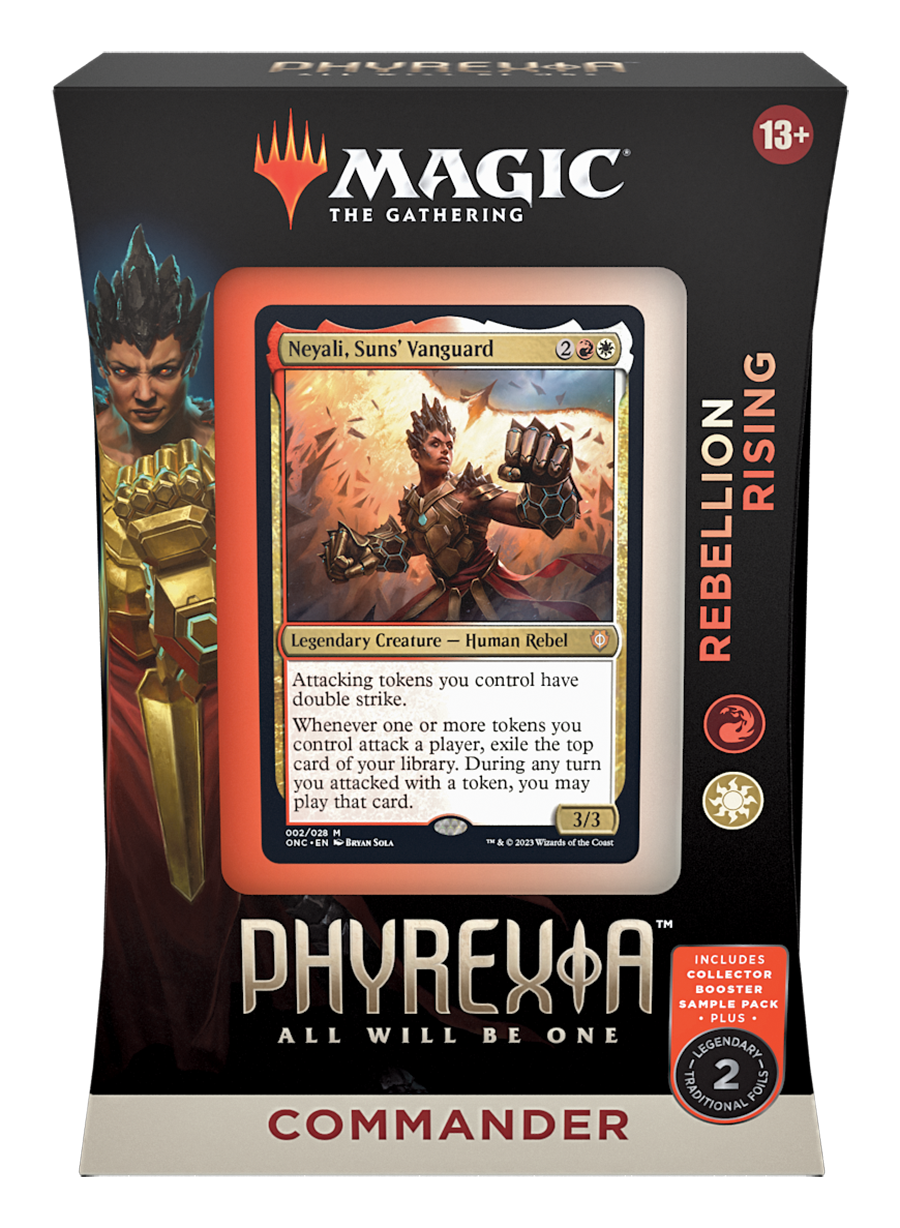 Колода Commander Phyrexia: All Will Be One Rebellion Rising АНГЛ