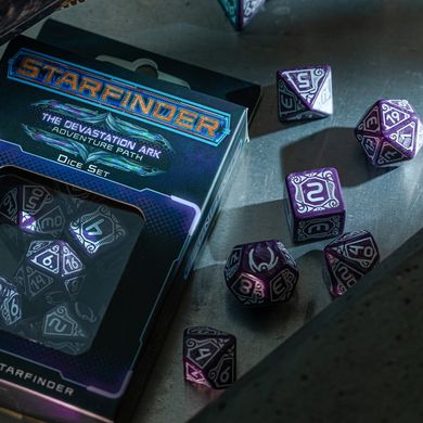 Набір кубиків Q Workshop Starfinder Devastation Ark Dice Set зображення 7