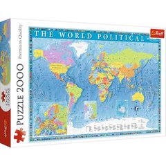 Настольная игра Пазл Политическая карта мира 2000 эл. 1