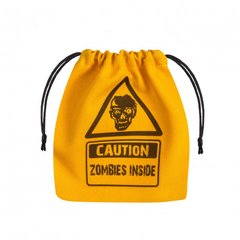 Мішочек для кубів Q Workshop Zombie Yellow & black Dice Bag зображення 1