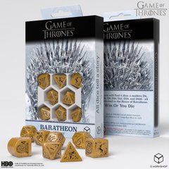 Набір кубиків Game of Thrones. Baratheon Dice Set. зображення 1