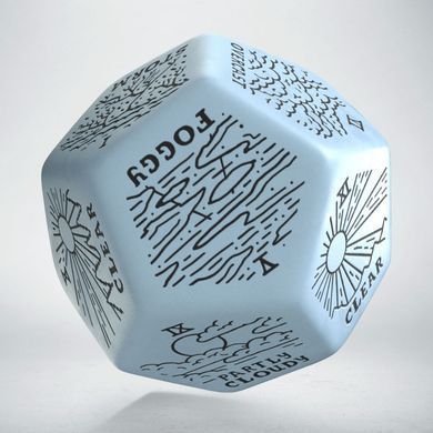 Кубик Weather Generator Die: Blue&Black фото 2