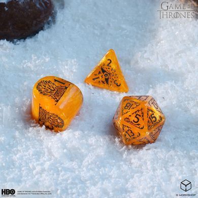 Набор кубиков Game of Thrones. Baratheon Dice Set. фото 4