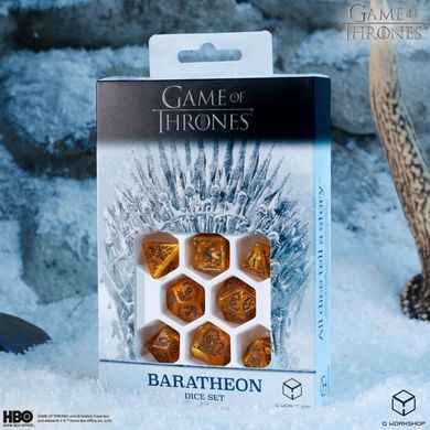 Набор кубиков Game of Thrones. Baratheon Dice Set. фото 3