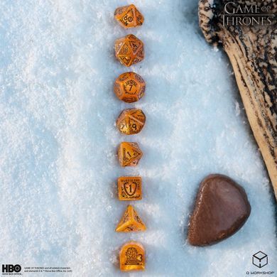 Набор кубиков Game of Thrones. Baratheon Dice Set. фото 6