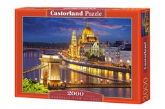 Пазл Панорама Будапешта в сумерках 2000 эл. фото 1