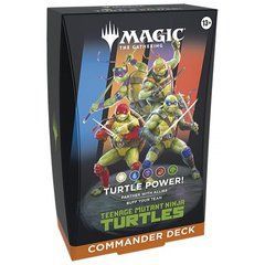 Commander Deck Turtle Power Teenage Mutant Ninja Turtles Magic The Gathering зображення 1