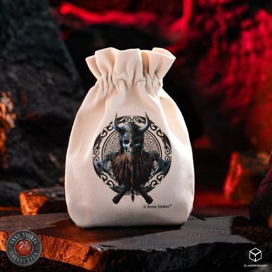 Мешочек для кубиков Anne Stokes Dice Pouch: Viking Skull фото 2