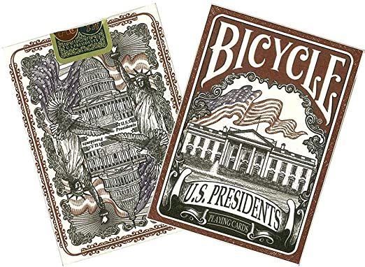 Гральні карти Bicycle U.S. Presidents зображення 1