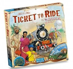 Настольная игра Ticket to Ride - Map Collection 2: India (Билет на Поезд: Индия и Швейцария) 1
