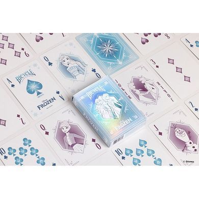 Игральные карты Bicycle Frozen Blue фото 2