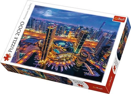 Пазл Вогні міста Дубай, ОАЕ 2000 ел. зображення 1
