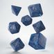 Набір кубиків Q Workshop Elvish Cobalt & Silver