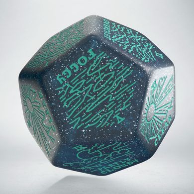 Кубик Weather Generator Die: Shimmering Blue&Turquise зображення 2