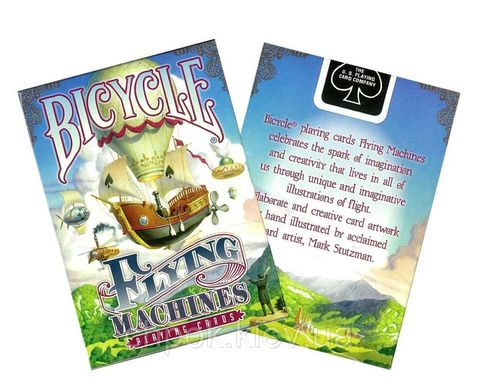 Игральные карты Bicycle Flying Machines фото 1