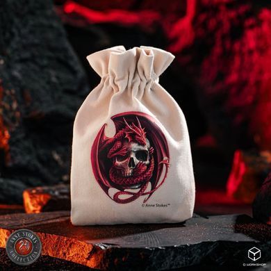 Мішечок для кубиків Anne Stokes Dice Pouch: Skull Embrace зображення 4
