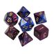 Набор кубиков Chessex Gemini Blue-Purple w/gold