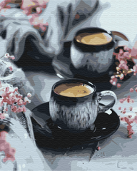 Картина за номерами: Кава в чашках зображення 1