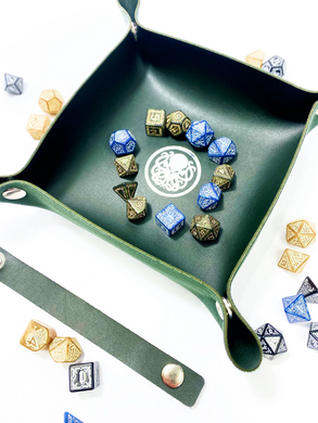Лоток для кубиків Ктулху (зелений) (Dice tray Cthulhu green) зображення 4