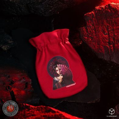 Мешочек для кубиков Anne Stokes Dice Pouch: Geisha Skull фото 3
