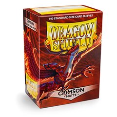 Dragon Shield: Crimson Протектори 100 шт зображення 1