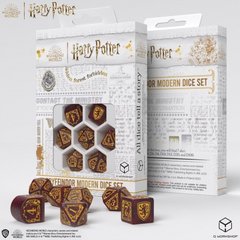 Набор кубиков Q Workshop Harry Potter. Gryffindor Modern Dice Set - Red фото 1