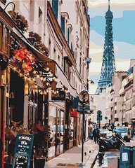 Картина за номерами: Париж з-за рогу зображення 1