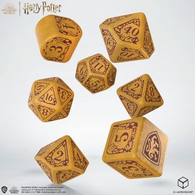 Набор кубиков Q Workshop Harry Potter. Gryffindor Modern Dice Set - Gold фото 2