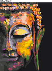 Картина по номерам: Разноцветный Будда фото 1