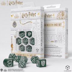 Набір кубиків Q Workshop Harry Potter. Slytherin Modern Dice Set - Green зображення 1