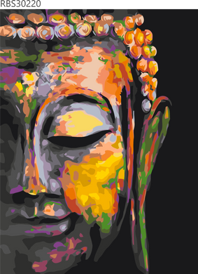 Картина за номерами: Різнобарвний Будда зображення 1