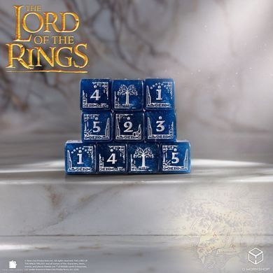 Набор кубиков The Lord of the Rings: Gondor 10xD6 Dice Set фото 3