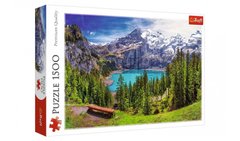 Настольная игра Пазл Озеро Эшинен, Альпы, Швейцария 1500 эл. 1