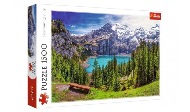 Пазл Озеро Эшинен, Альпы, Швейцария 1500 эл. фото 1